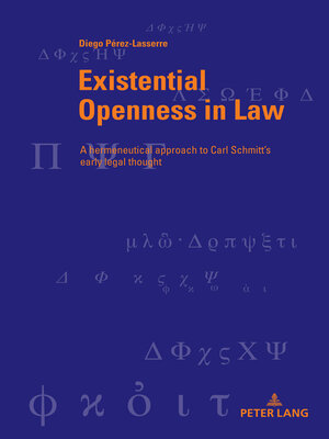 cover image of Existential Openness in Law